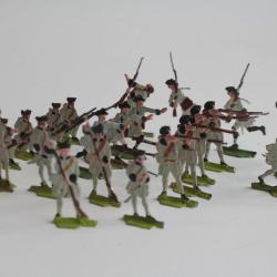 Soldats plats d'étain OKI 435 Grenadiers autrichiens 1760