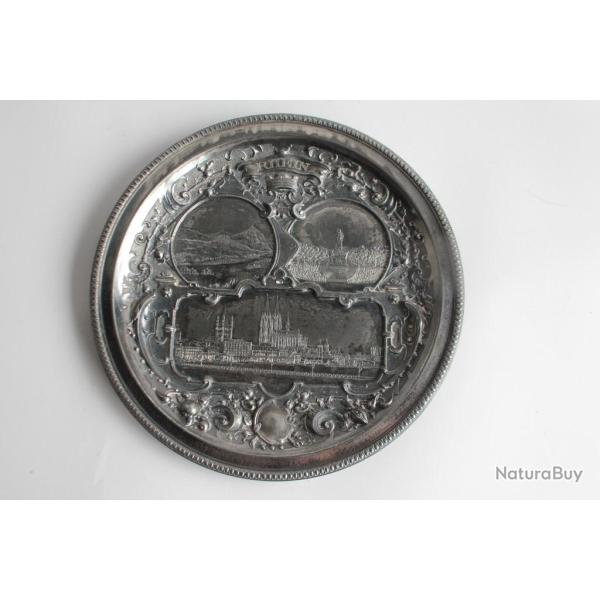 Plat Souvenir Rhein Rhin WMF