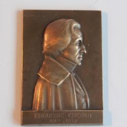 Médaille Frederic CHOPIN 1810-1849 Fix Masseau