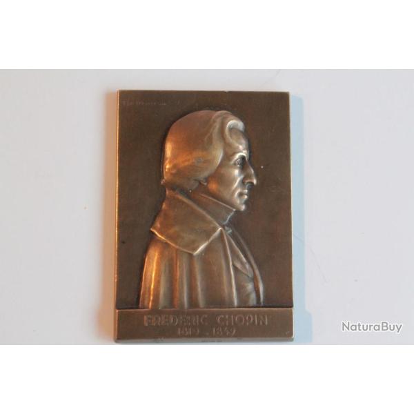 M�daille Frederic CHOPIN 1810-1849 Fix Masseau