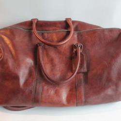 WYLER Genève Grand Sac cuir marron