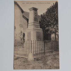 CPA Haute-Savoie Bassy Monument aux Morts