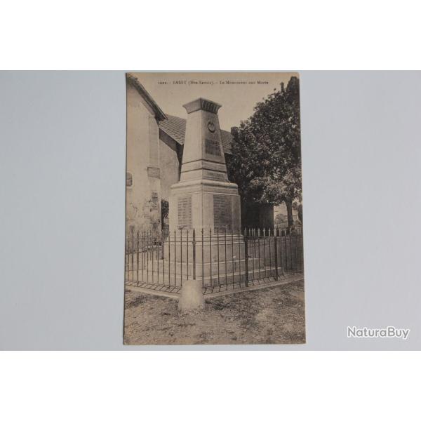 CPA Haute-Savoie Bassy Monument aux Morts