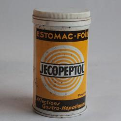 Boîte à médicament tôle lithographiée Jecoptol