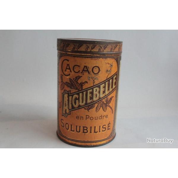 Bo�te chocolats t�le lithographi�e Cacao d'Aiguebelle