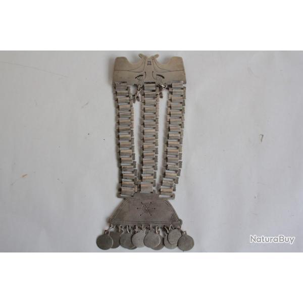 Parure Mapuche Trapelacucha Chili Argentine Bijoux ethnique