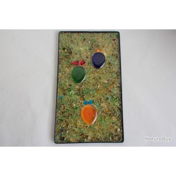 Mosa�que murale verre Id�man Su�de Vitrail