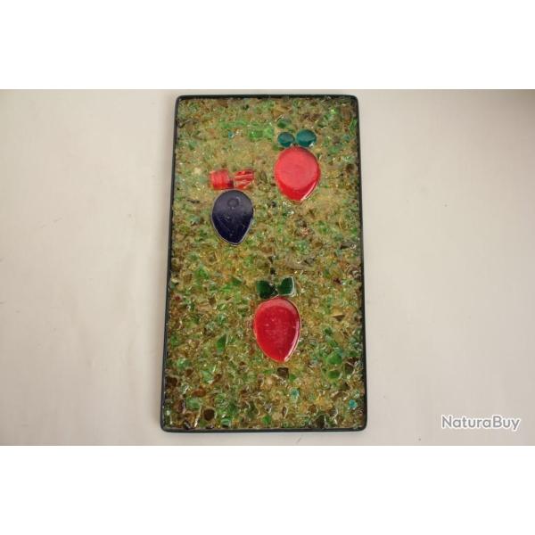 Mosa�que murale verre Id�man Su�de Vitrail