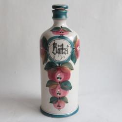 Bouteille liqueur céramique Bätzi Pomme Luzerne Suisse