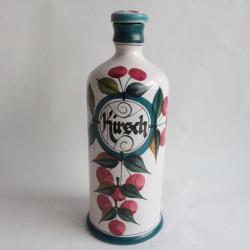 Bouteille liqueur céramique Kirsch Cerise Luzerne Suisse