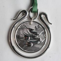 CHRISTOFLE Décoration Noël 1992 Cerfs