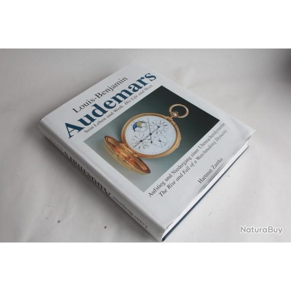 Livre Louis-Benjamin AUDEMARS His life and work Montres Horlogerie