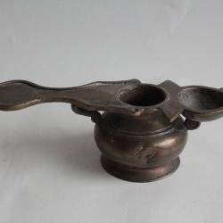 Ancienne lampe à huile Inde