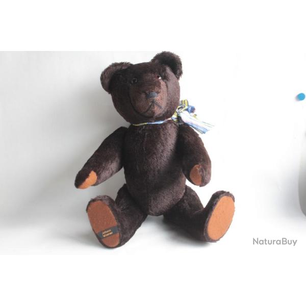 Peluche ours articul� Johann Wanner Suisse