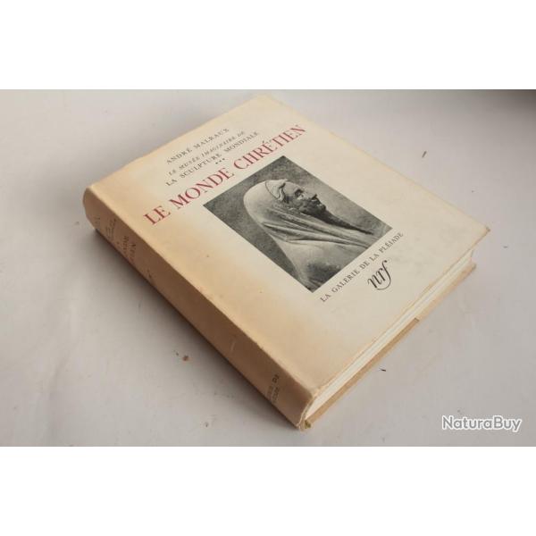 Livre le monde chrtien Andr Malraux 1954 La pliade