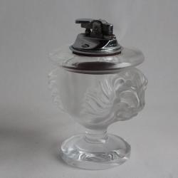 LALIQUE Porte briquet cristal Lion