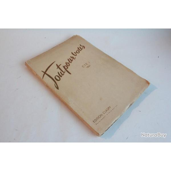 Catalogue Dessins Mode femme t 1941 vintage