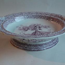 MINTON Coupe à fruits faïence Trellis & Plants