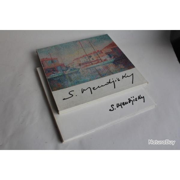 Livre Serge Mendjisky ddicac 1974