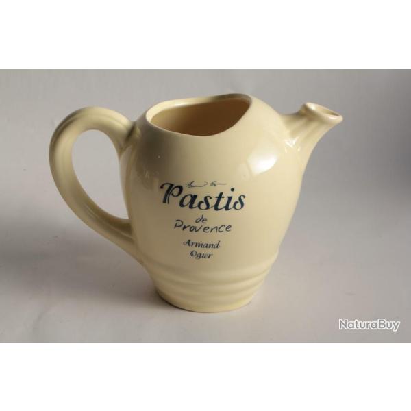 Pichet c�ramique Pastis de Provence Armand Ogier