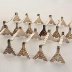 11 Porte-couteaux Art déco