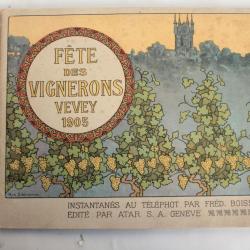 Album officiel de la fête des vignerons Vevey 1889 Suisse