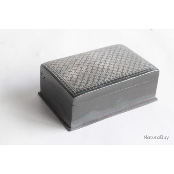 Bo�te � bijoux m�tal niell�