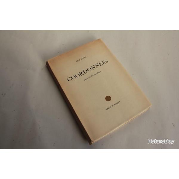 Livre Coordonn�es Guillevic Dessins Fernand L�ger