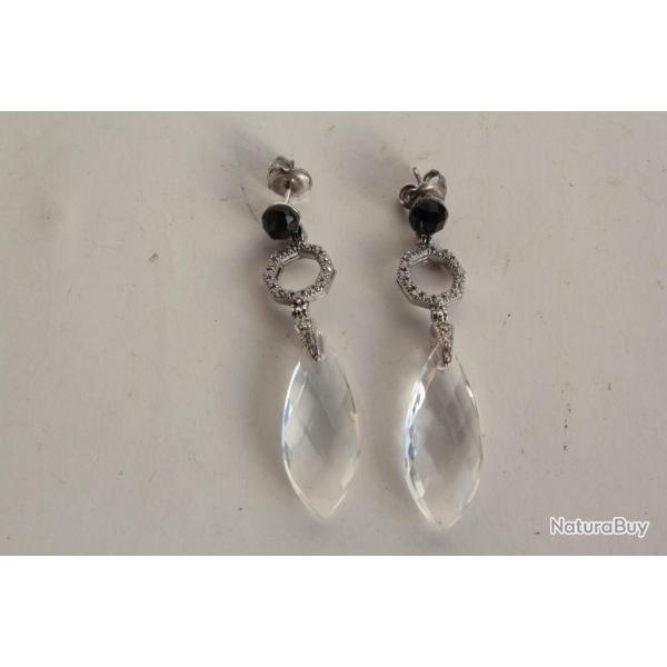 Boucles d'oreilles argent Italie Bijoux
