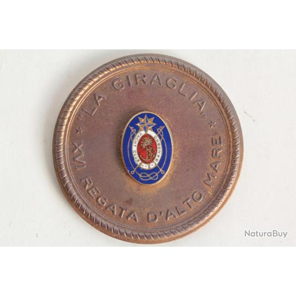 M�daille �maill�e Yacht Club Sanremo La Giraglia