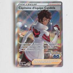 Carte Pokémon Capitaine d'équipe Candela Full art pokémon GO SWSH228
