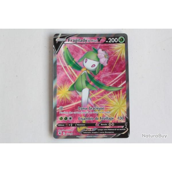 Carte Pok�mon Fragilady de hisui V Full art F162/189