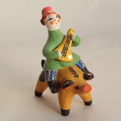 Figurine de Dymkovo poterie Art Folklorique Russe
