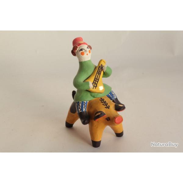 Figurine de Dymkovo poterie Art Folklorique Russe