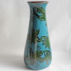 Grand Vase terre vernissée Schlibs Cognin Savoie Vignes