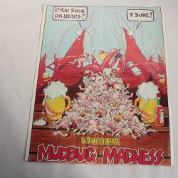 Affiche Festival Madbug Madness Louisiane 1982