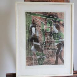 Linogravure Giuseppe Mazzoleni 1988