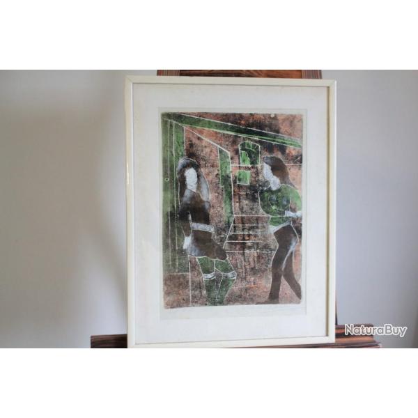 Linogravure Giuseppe Mazzoleni 1988