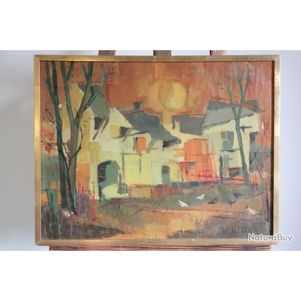 Tableau Peinture � l'huile Hans ECKERT