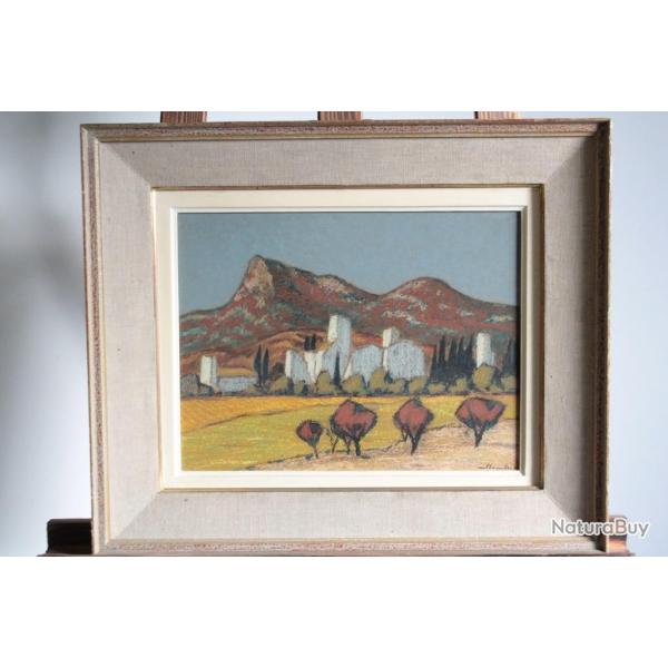 Tableau peinture Paysage de Provence Marius CHAMBAZ
