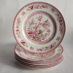 Assiettes Terre de fer Indian Tree W.R. Midwinter Angleterre