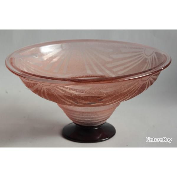 Charles SCHNEIDER Coupe verre Art d�co