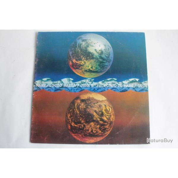 Vinyle 33T Lucio Dalla Come � profondo il mare