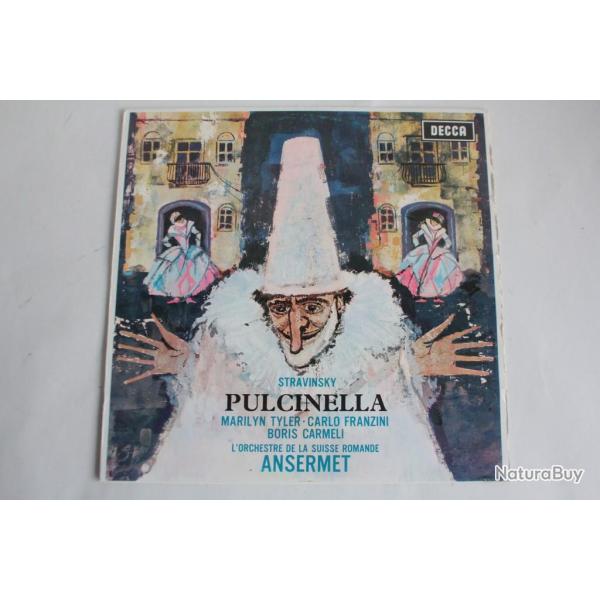 Vinyle 33T Pulcinella Stravinsky Ansermet