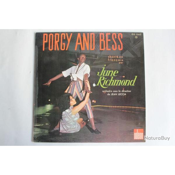 Vinyle 33T 1/3 Porgy and Bess June Richmond 1961 OS1262
