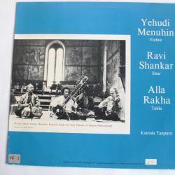 Vinyle 33T Yehudi Menuhin Ravi Shankar Alla Rakha Hors-commerce