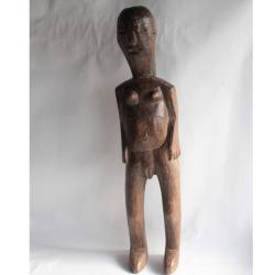 Sculpture Femme bois Lobi Bateba Art ethnique africain