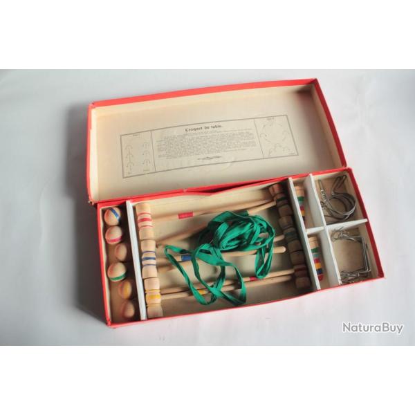 Jeu de croquet de salon Table croquet Spear's game