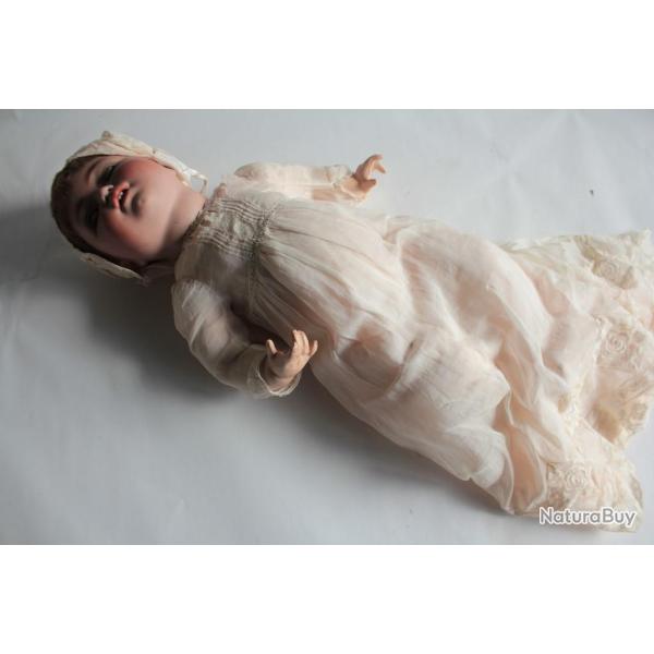 Ancienne Poup�e porcelaine 1295 FS&C Franz Schmidt