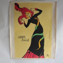TOULOUSE-LAUTREC Affiche Jane Avril H. Stern